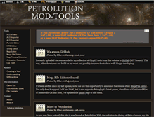Tablet Screenshot of modtools.petrolution.net